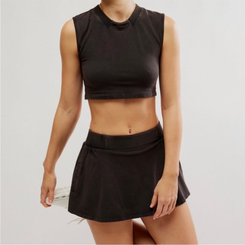 Free People FP Movement Hot Shot Skort Set